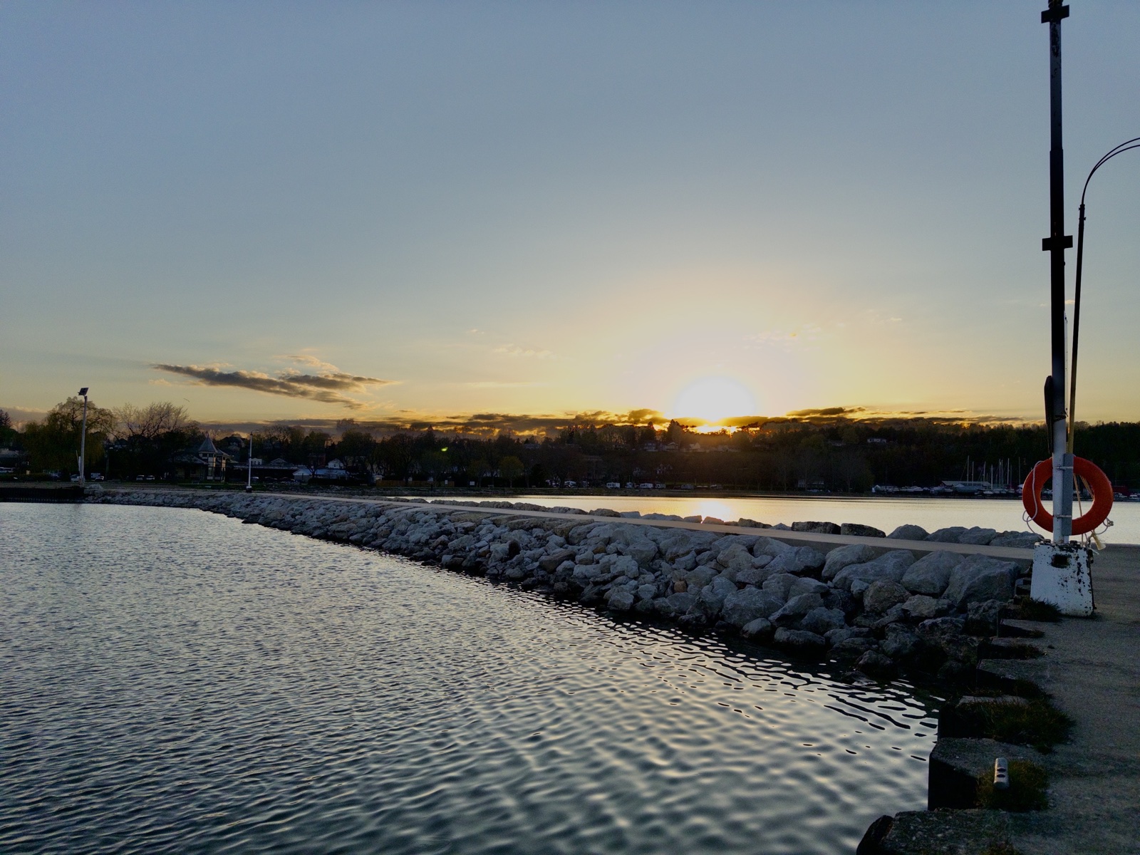 Nearby Bluewater Park waterfront